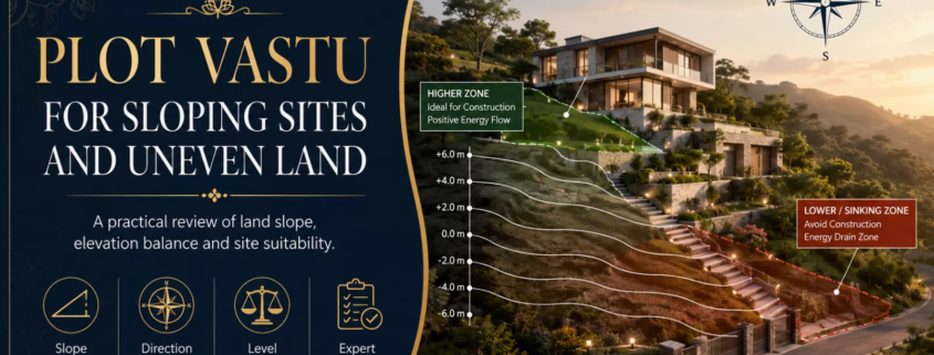 Plot Vastu for Sloping Sites and Uneven Land | Expert Guide