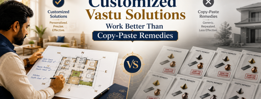 Why Customized Vastu Solutions Work Better Than Copy-Paste Remedies