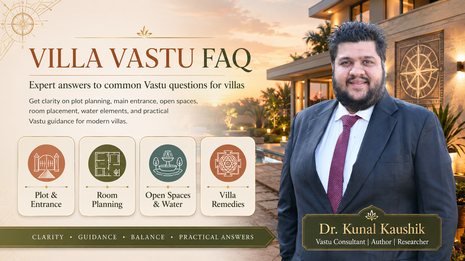 Villa Vastu, Vastu for Villa, Villa Vastu FAQs, Vastu Consultant in Dubai
