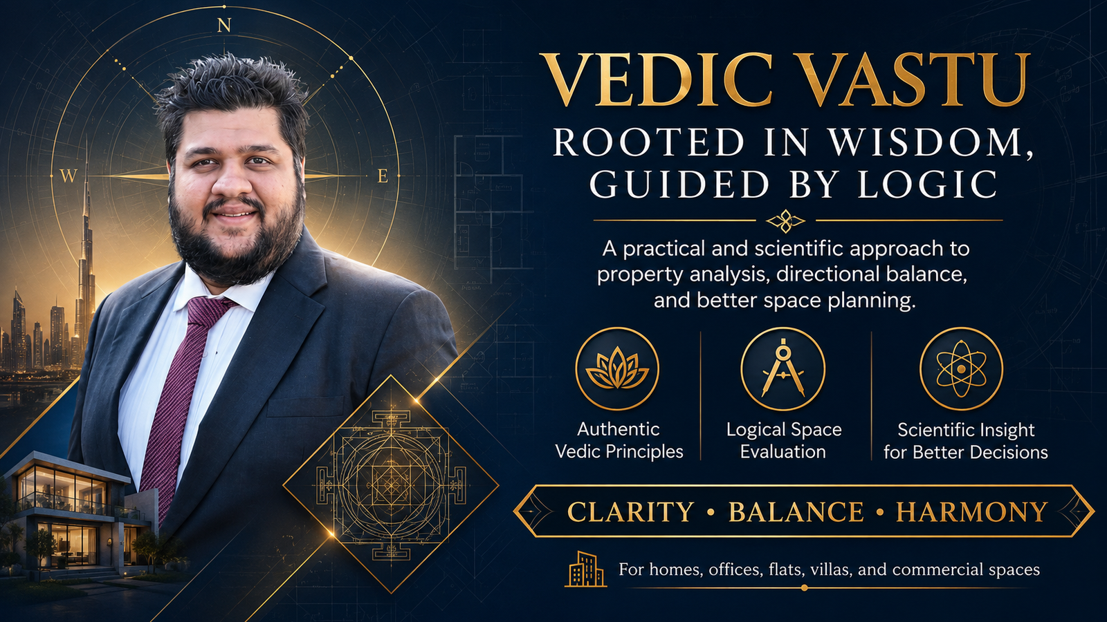 Dr. Kunal Kaushik, Vedic Vastu Consultant, Best Vastu Consultant in Dubai, United Arab Emirates