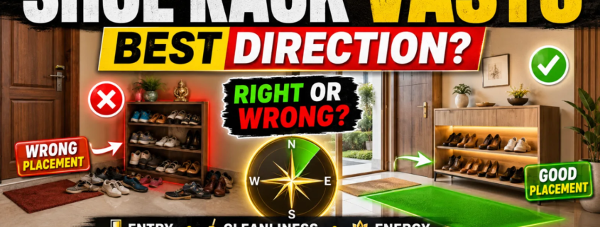 Best Direction for Shoe Rack According to Vastu