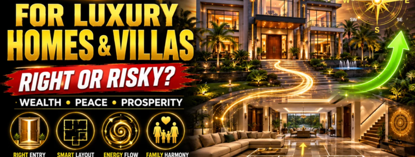 Best Vastu Tips for Luxury Homes and Villas