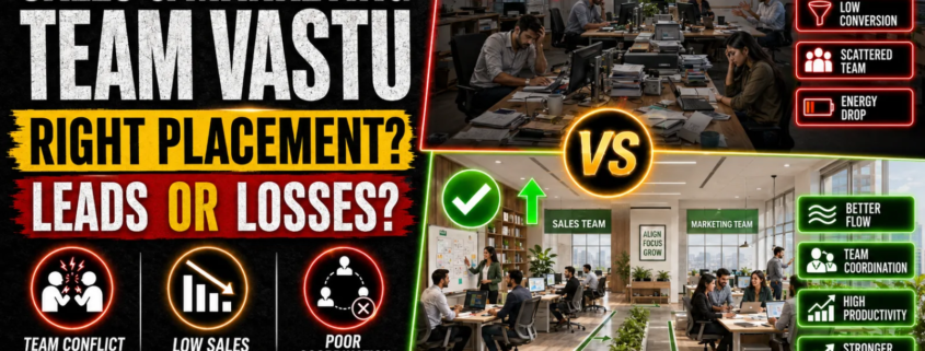 How to Place Sales and Marketing Teams as per Vastu