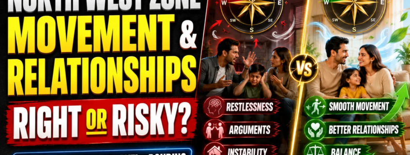 North West Zone Vastu Tips for Movement and Relationships